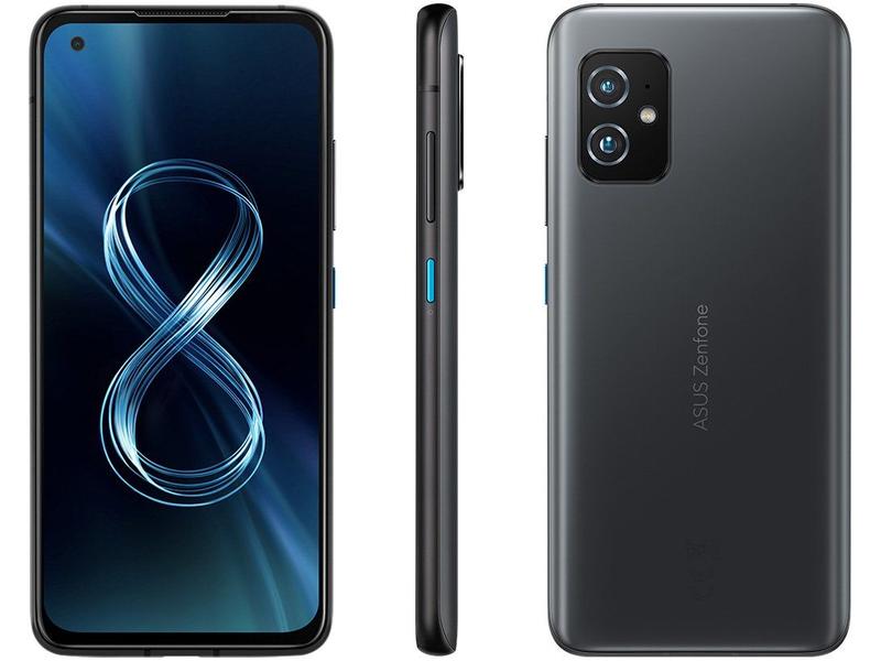 Smartphone Asus Zenfone 8 128GB Black 5G 8GB RAM Tela 5,92” Câm