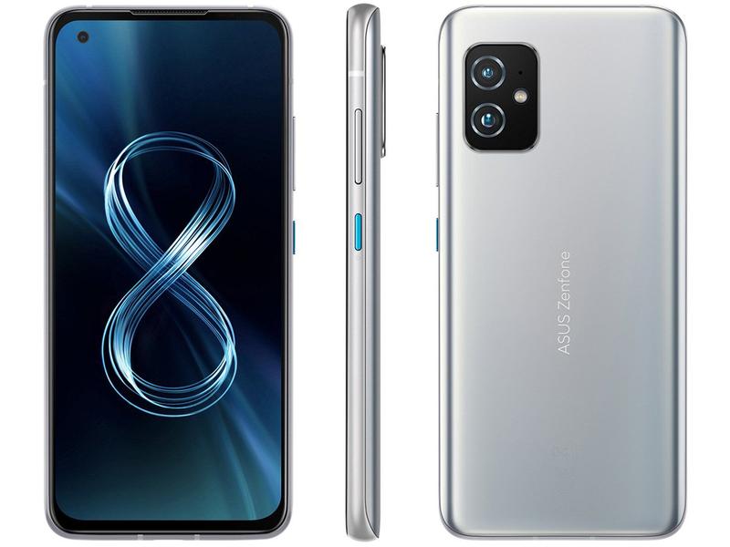 Smartphone Asus Zenfone 8 128GB Silver 5G - Smartphone Asus