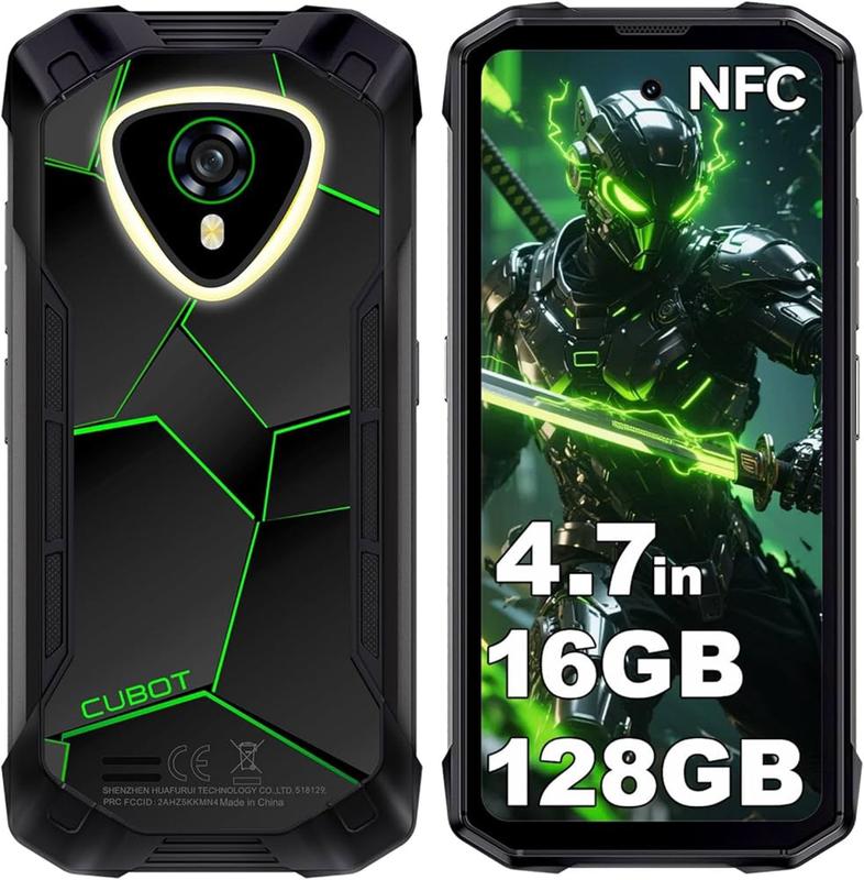 CUBOT　KingKong Mini4 6GB/128GB グリーン Smartphone Cubot Kingkong Mini 4 Dual Sim 4.7 polegadas 16GB/128GB