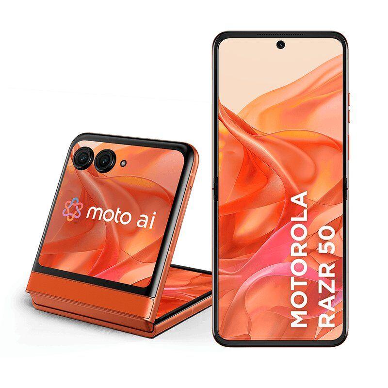 motorola razr 50 スプリッツオレンジ 512GB Smartphone Motorola Razr 50 5G - Orange, 512GB, 24GB RAM Boost