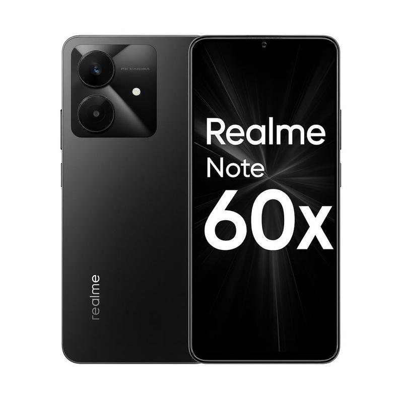 Smartphone Realme Note 60x 64GB, 3GB RAM, Tela 6,72 polegadas