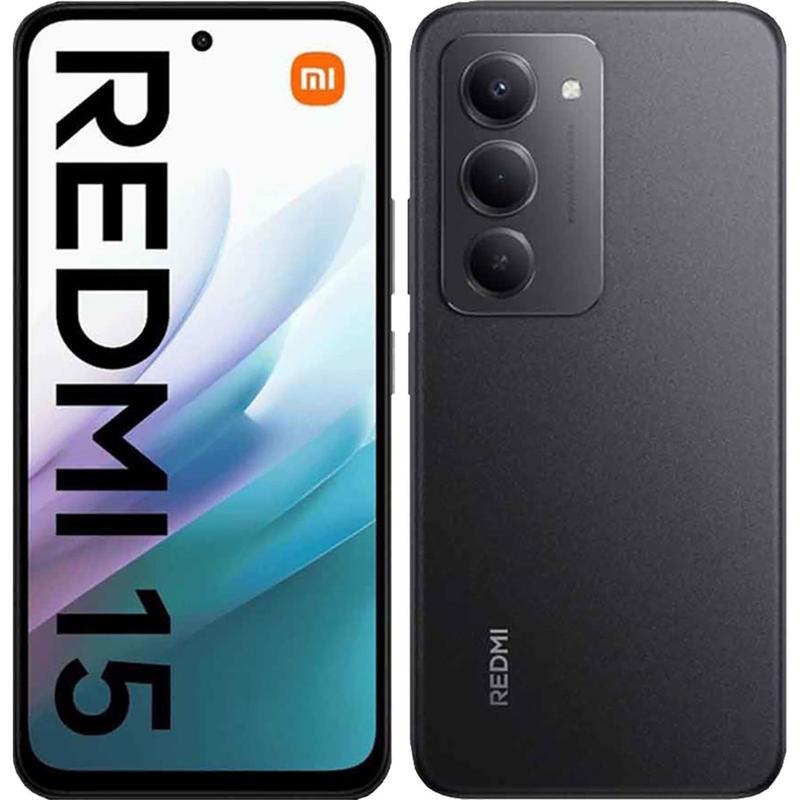 Redmi 15 5G 128GB ミッドナイトブラック Smartphone Redmi 15 Midnight Black Global, 6GB + 128GB - Xiaomi