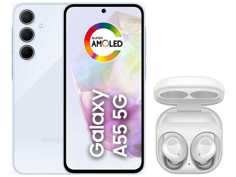 Smartphone Samsung Galaxy A55 256GB Azul Claro