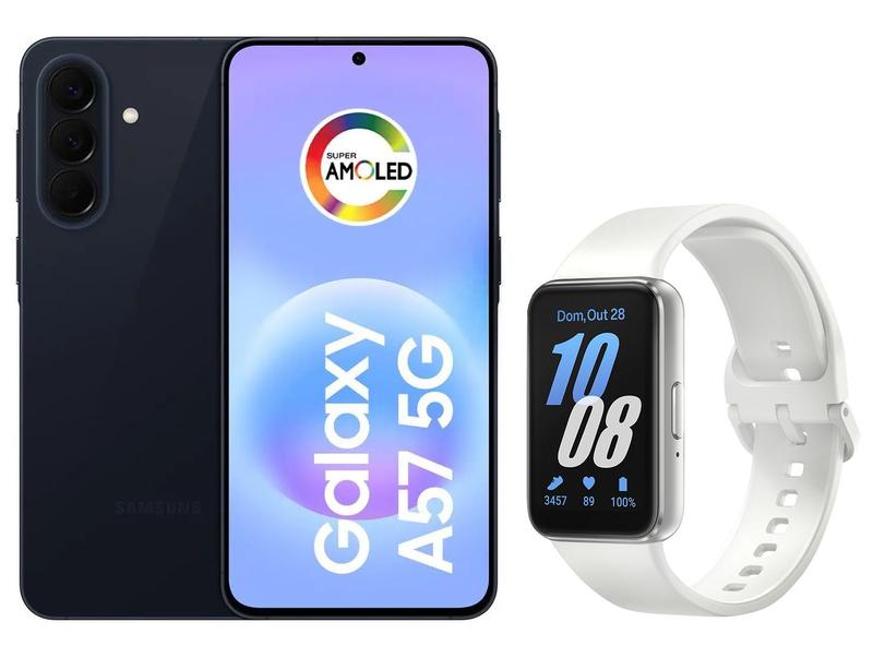 Smartphone Samsung Galaxy A57 128GB Azul Escuro