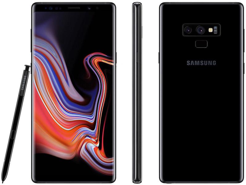 F199au SIMフリー Galaxy note 9 128GB Smartphone Samsung Galaxy Note 9 128GB Preto 4G - 6GB RAM Tela 6,4