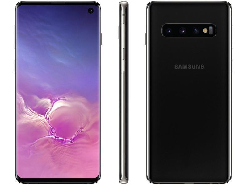 Smartphone Samsung Galaxy S10 512GB Preto 4G - 8GB RAM Tela 6,1