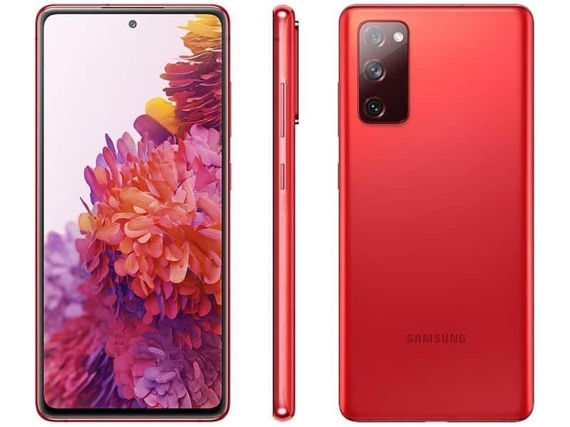 Smartphone Samsung Galaxy S20 FE 128GB Vermelho 5G 6GB RAM 6,5 Smartphone Samsung Galaxy S20 FE 128GB Vermelho 5G 6GB RAM 6,5