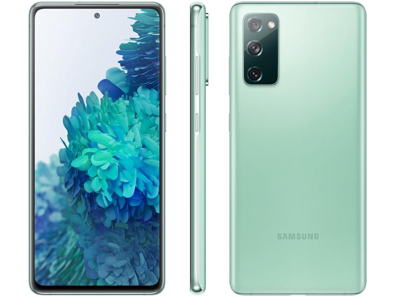 Smartphone Samsung Galaxy S20 FE 5G 128GB Verde - Octa-Core 6GB