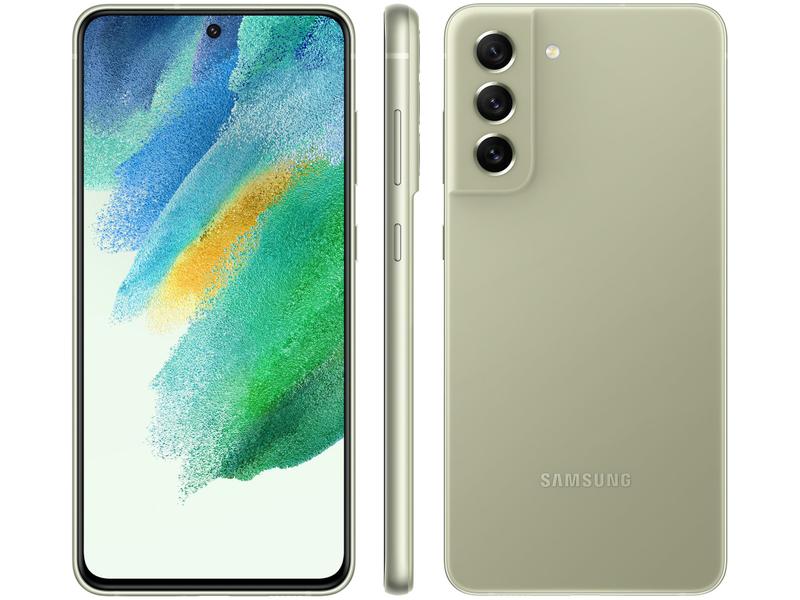 Smartphone Samsung Galaxy S21 FE 256GB Verde 5G Octa-Core 8GB RAM