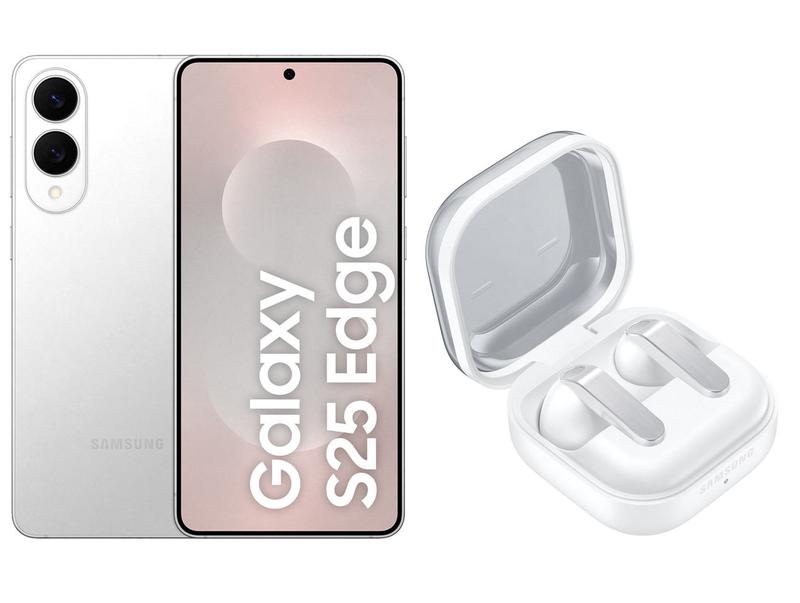 Smartphone Samsung Galaxy S25 Edge 512GB Titânio - Prata 5G + Fone