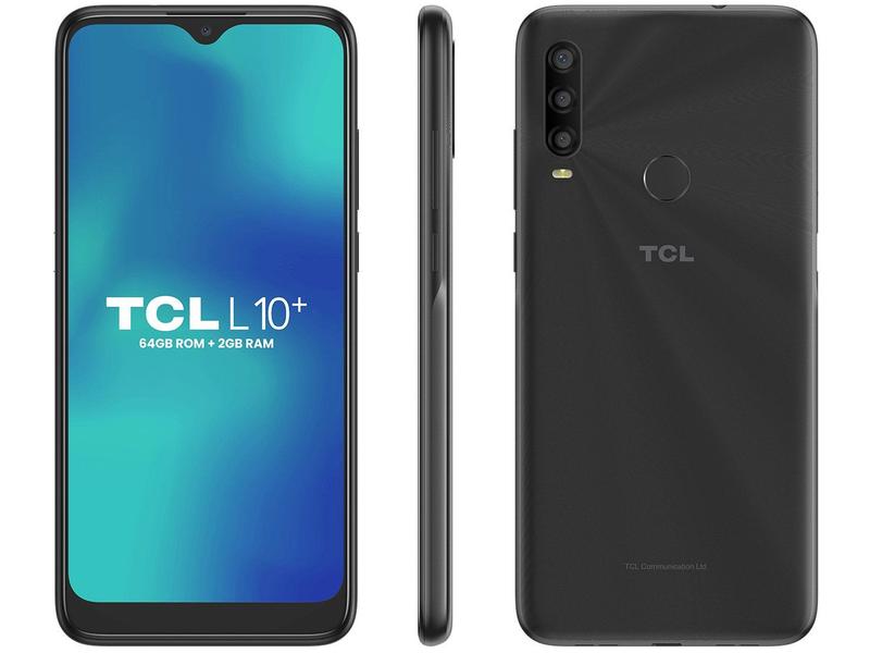 Smartphone TCL L10 Plus 64GB Cinza 4G Octa-Core - 2GB RAM Tela 6