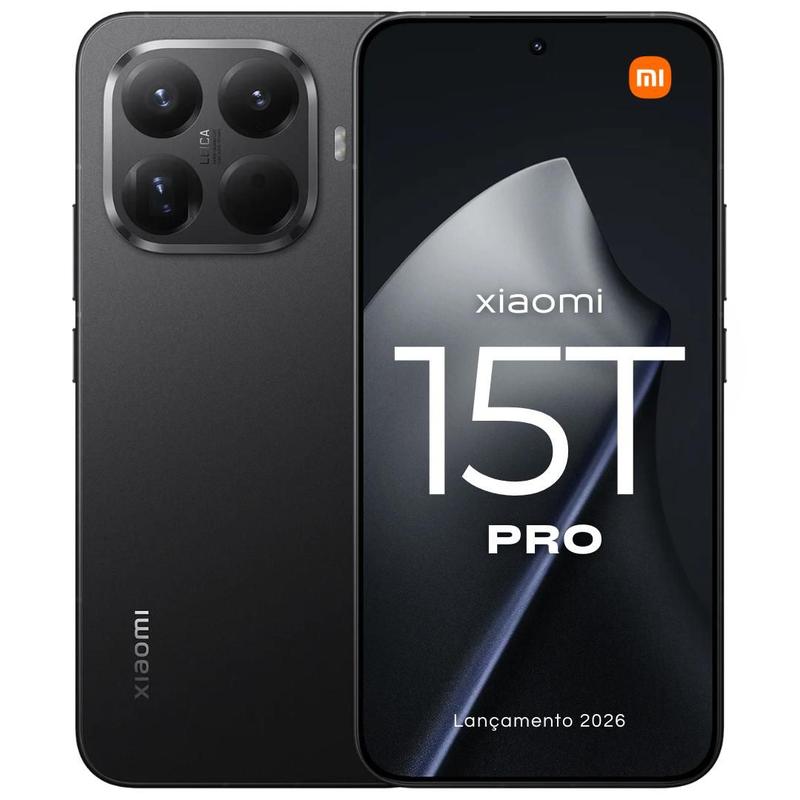 Smartphone Xiaomi 15T Pro 256GB 5G Câmera 50MP Leica Tela AMOLED