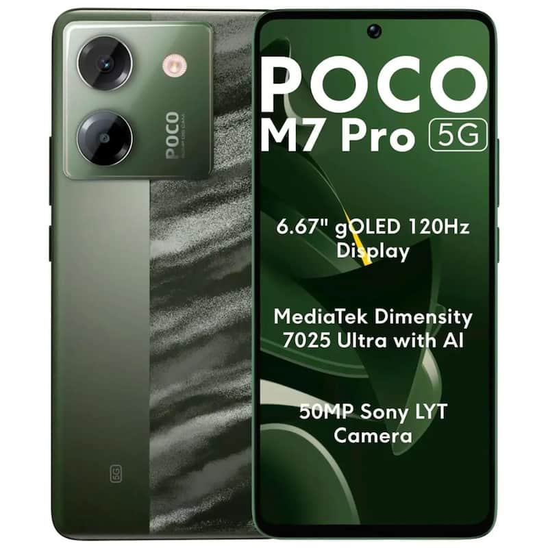 POCO M7 Pro 5G 8GB 256GB 本体 グリーン Smartphone Xiaomi Poco M7 Pro 5G 8GB/256GB Green - Verde - Poco M7