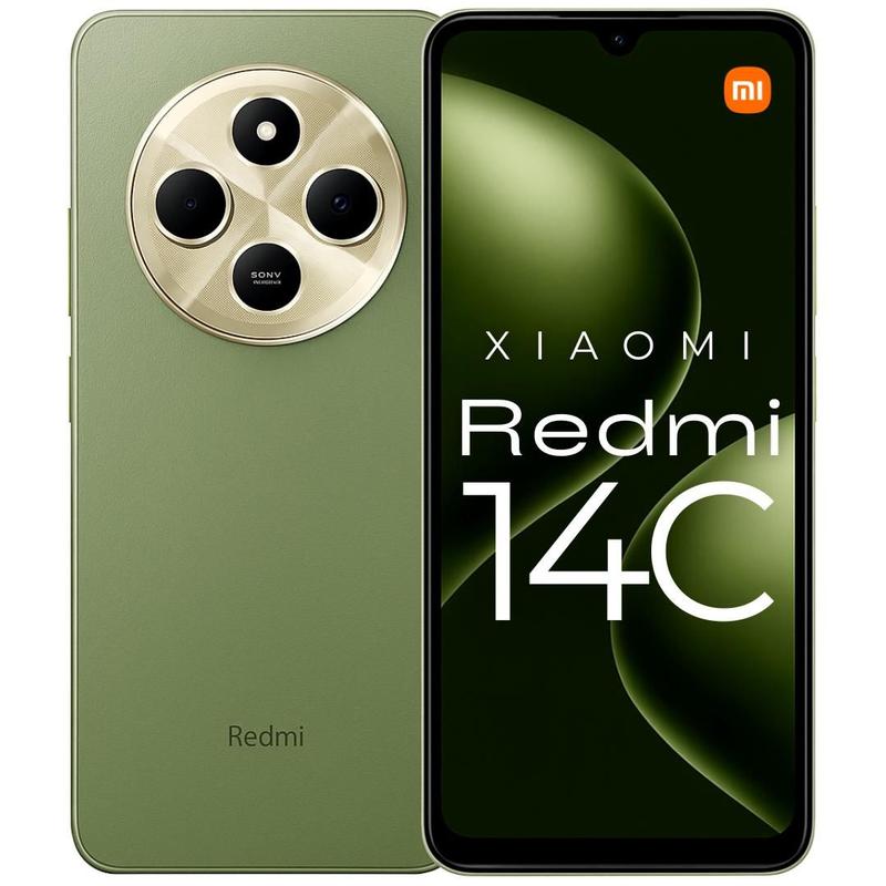 Smartphone Xiaomi Redmi 14C 256GB Tela 6,88 120Hz Câmera 50MP