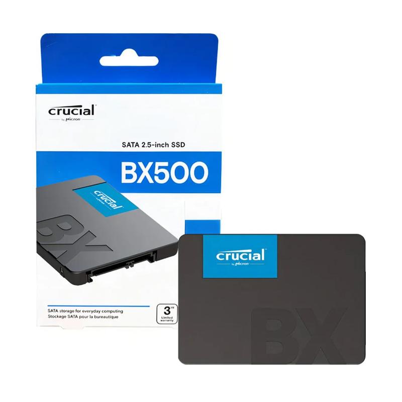 SSD Crucial BX500 4TB SATA 2.5 CT4000BX500SSD1 - HD SSD - Magazine