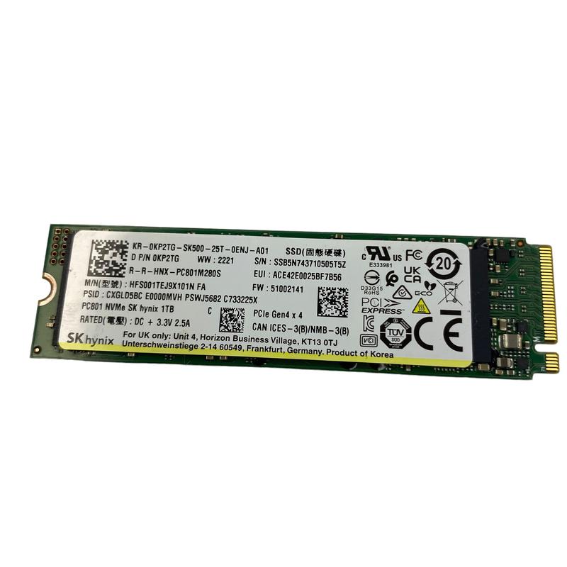 Ssd M.2 2280 Nvme Pc801 Sk Hynix 1tb Pcie Gen4 Hf5001tej9x101n Fa