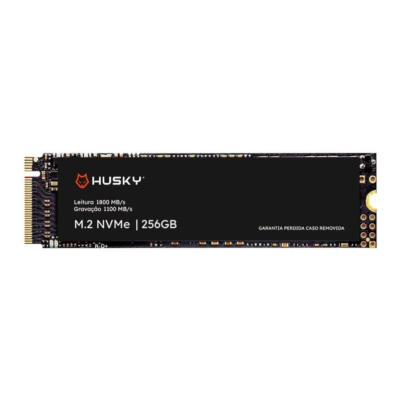 SSD PCIe Husky ThunderBoost, 256GB, M.2 NVMe, Leitura 1800MB/s