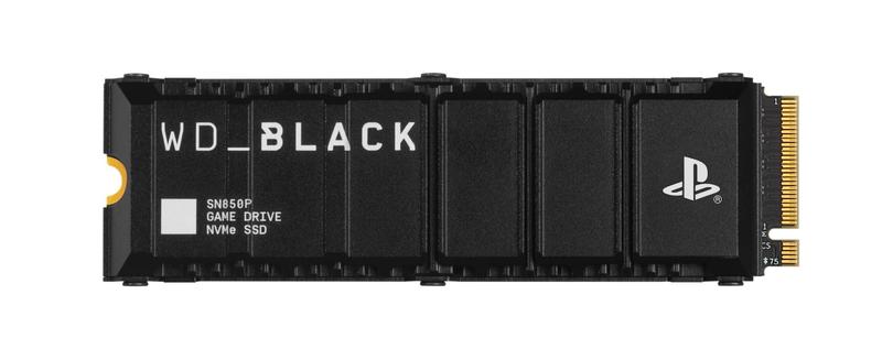 SSD WD_BLACK SN850P NVMe M.2 1TB com Dissipador de Calor - Para