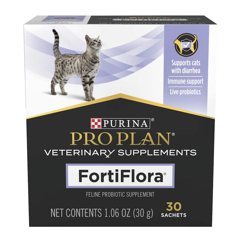 Suplemento Probiótico Purina Pro Plan FortiFlora para Gatos - 30