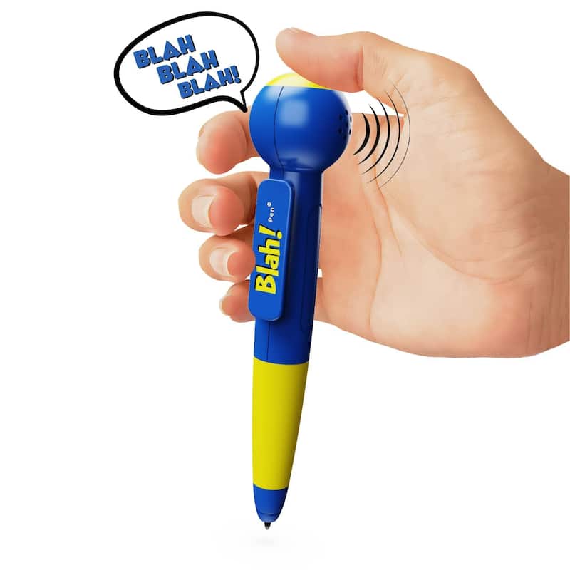 Talking Pen Talkie Toys Blah! com 12 provérbios hilariantes