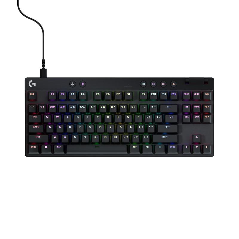 Teclado para jogos Logitech G PRO X TKL Rapid Tenkeyless Black