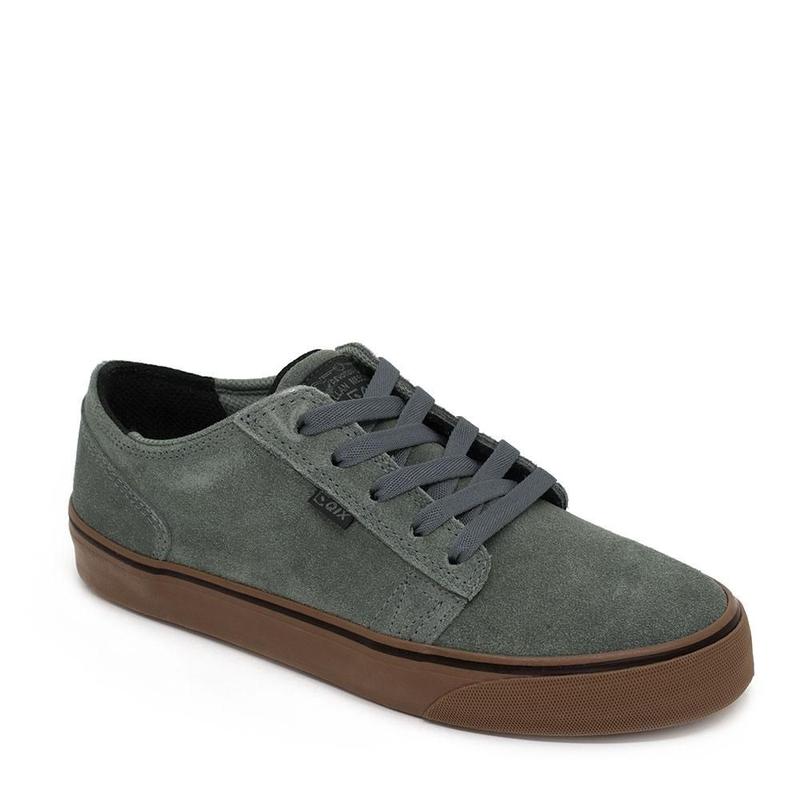 ワークス Tênis Masculino Qix Vulcan 106035 Cinza - Tênis Esportivo