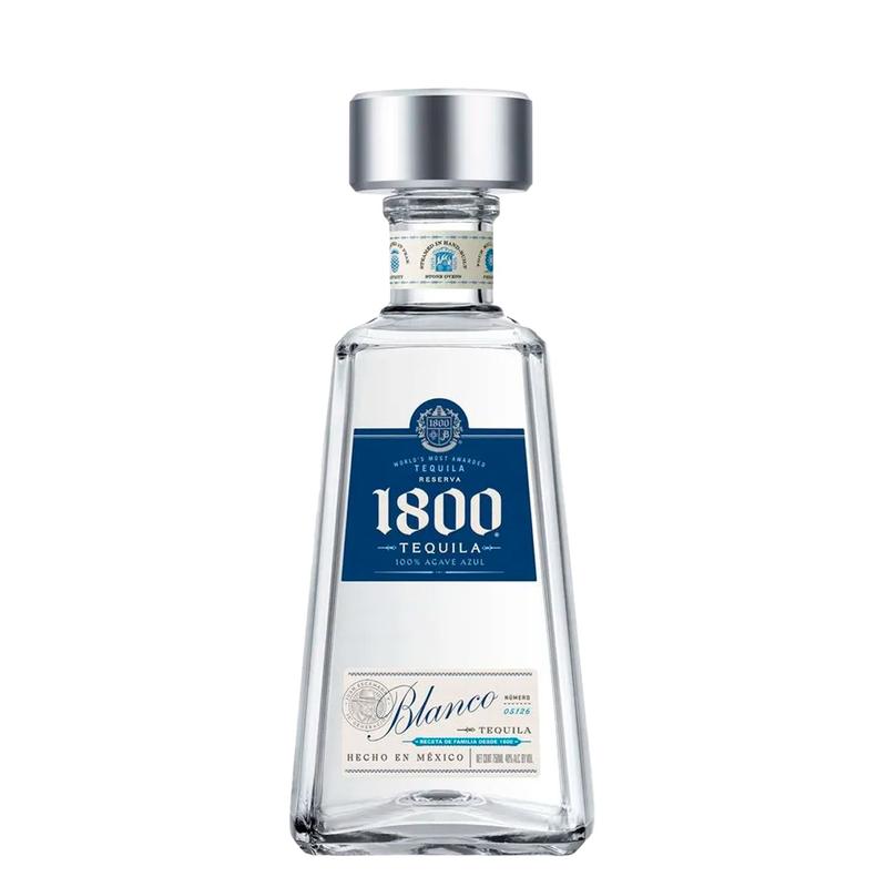 Tequila Reserva 1800 Blanco 100% Agave Azul 750ml - Tequila