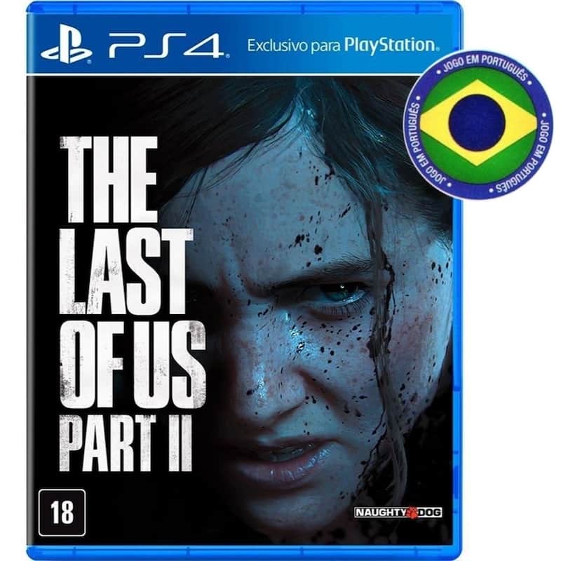 The Last of Us Part II 2 PS 4 Dublado em Português Mídia Física Lacrado