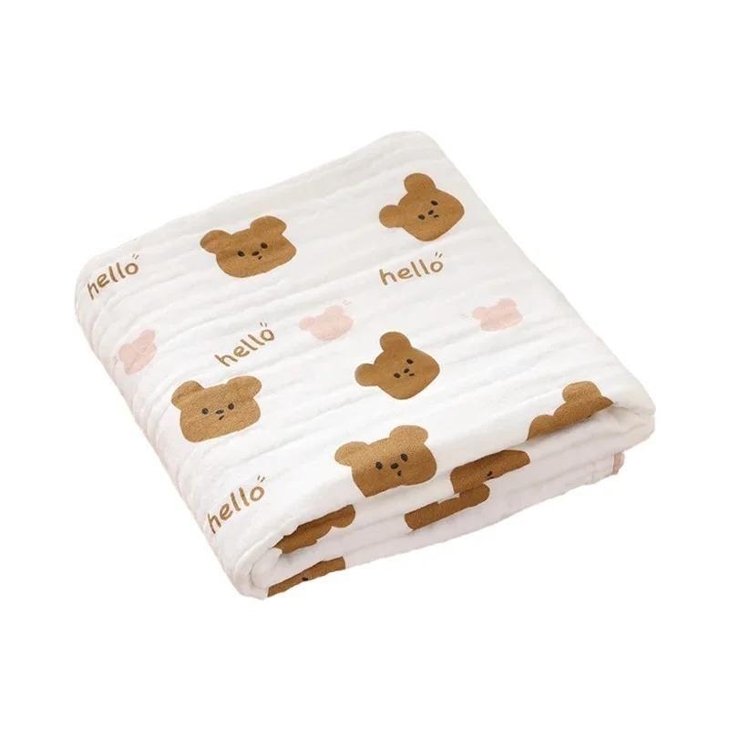 Toalha de Banho Bebê Recém-Nascido - 4 Camadas de Algodão - Swaddle