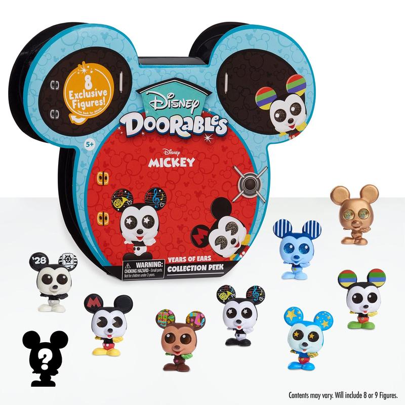 Toy Disney Doorables Mickey Mouse - 8 Bonecos - Anos de Ouvidos