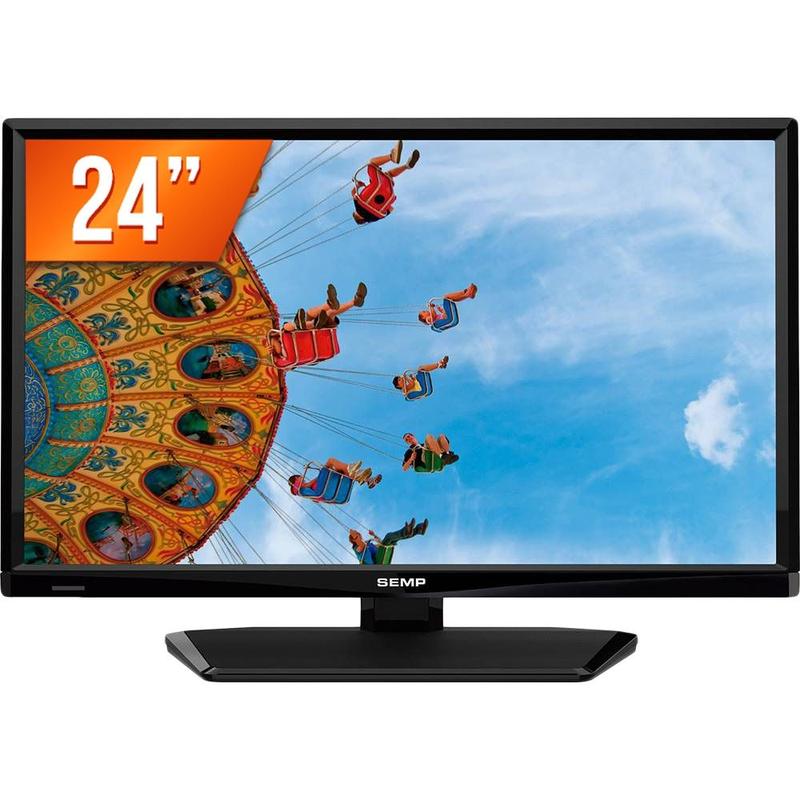 TV LED 24'' HD Semp TCL L24D2700 HDMI USB e Conversor Digital