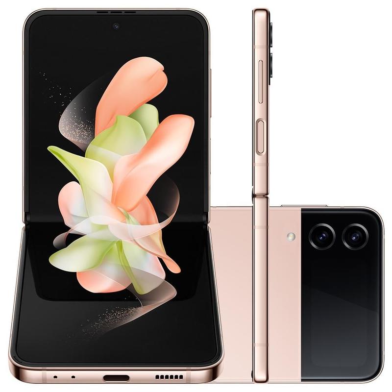 Usado: Galaxy Z Flip 4 128GB Rose Bom - Trocafy - Samsung - Galaxy