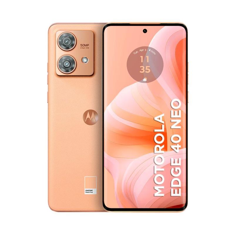 Usado: Motorola Edge 40 Neo 5G 256GB Pêssego Excelente - Trocafone