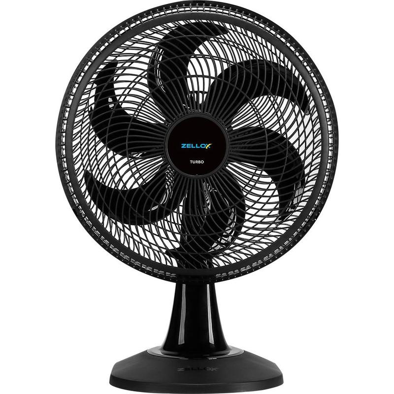 Ventilador de Mesa ZLX-40M Turbo Silencioso Zellox - Ventilador de