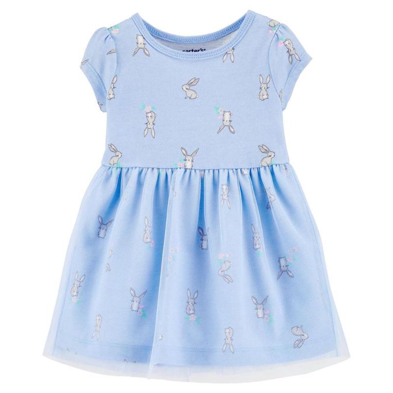 Vestido Menina Rosa Azul Tulle Carter s Unicornio Coelho Vestido para Bebes Magazine Luiza
