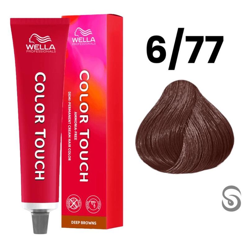 Wella Color Touch Tonalizante 6/77 Louro Escuro Marrom Intenso