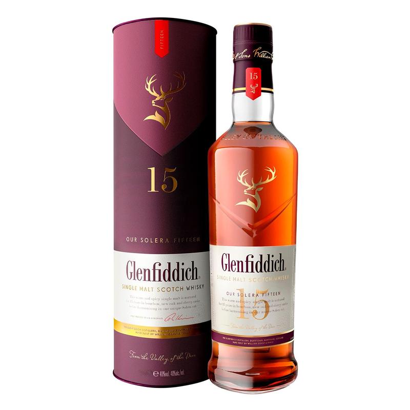 Whisky Escocês Glenfiddich 15 Anos Single Malt 750ml - Whisky