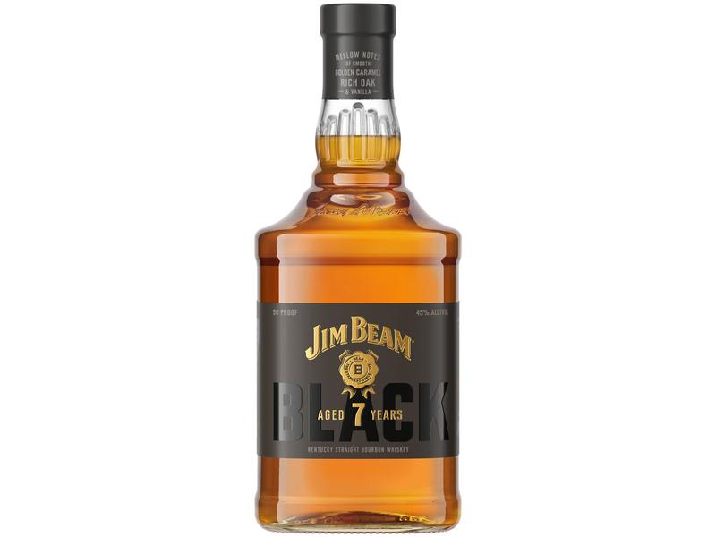 Whisky Jim Beam Black Bourbon 7 Anos Americano 1L - Whisky