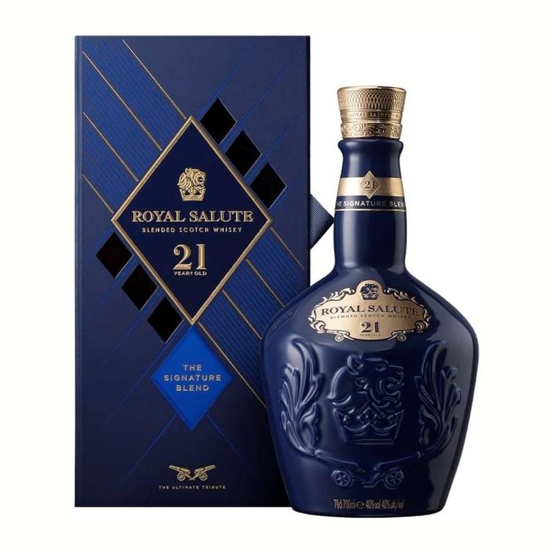  Salute 21年 700ml ウイスキー Whisky Royal Salute 21 Anos The Signature Blend Escocês 700ml