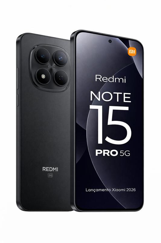 Xiaomi Redmi Note 15 Pro 5G 本体 新品未開封 Xiaomi Note 15 PRO 5G 256GB 8GB Lançamento 2026 NFC 200MP Câmera