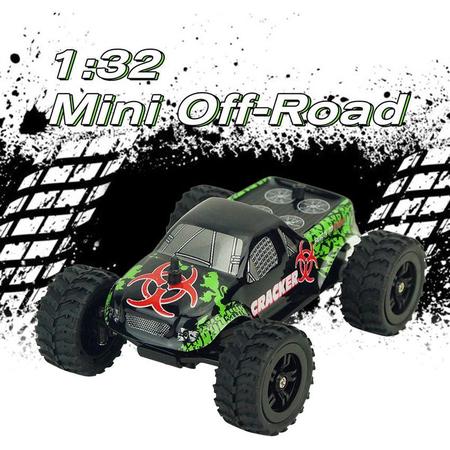 Imagem de 01:32 4ch 2WD 2.4GHz Mini Off-Road RC Rac Racing Car Truck Re