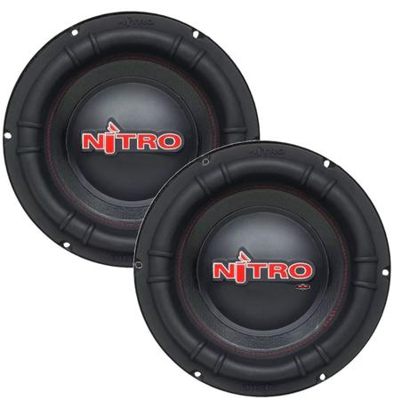 Imagem de 02 Alto Falante Subwofer Nitro 10 Polegadas 700w Rms Bobina Dupla