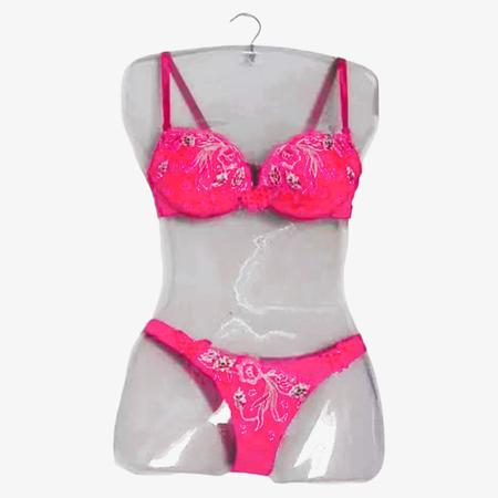 02 Cabide Collant Busto Pvc Fem - Biquíni Maiô Lingerie - LL Expositores Imagem de 02 Cabide Collant Busto Pvc Fem - Biquíni Maiô Lingerie