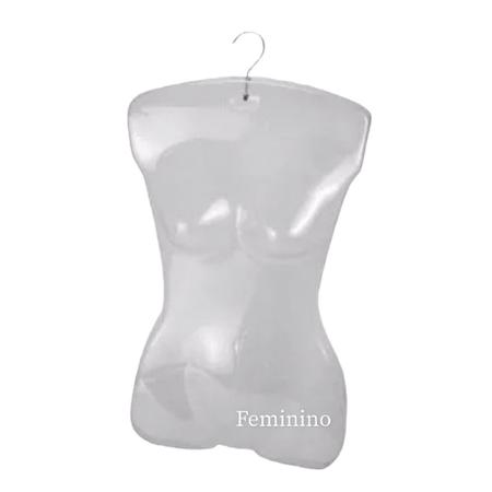 02 Cabide Collant Busto Pvc Fem - Biquíni Maiô Lingerie - LL Expositores Imagem de 02 Cabide Collant Busto Pvc Fem - Biquíni Maiô Lingerie