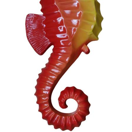02 Cavalos Marinhos Decoração Enfeite Piscina Praia 63cm - MJDECOR Imagem de 02 Cavalos Marinhos Decoração Enfeite Piscina Praia 63cm