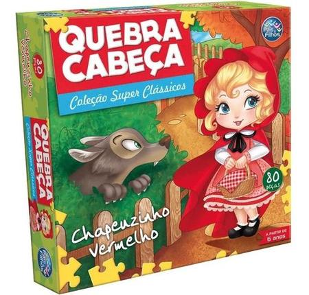 Brinquedo Infantil Jogo Quebra Cabeça 100 Peças Circo Pais e