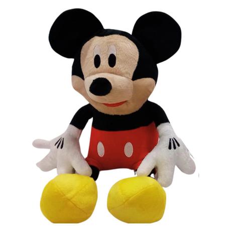 Imagem de 02 Pelúcias Mickey Mouse e Minnie Vermelha 45cm