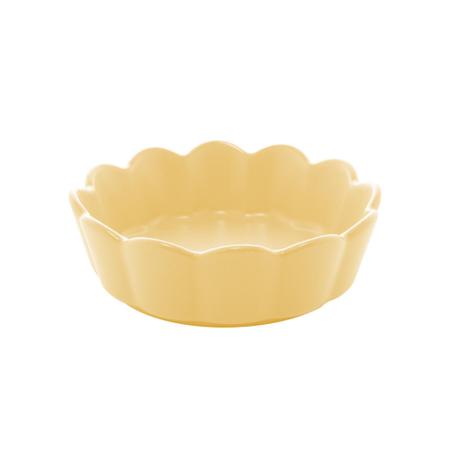 Imagem de 03 Bowls Porcelana Nórdica Bon Gourmet Amarelo Matt 15X5Cm