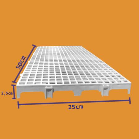 Imagem de 04 Palete / Pallets / Pisos E Estrados Em Plastico Cinza