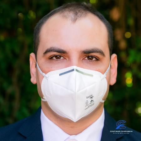 Imagem de 05 Máscaras 3M 9920H de Proteção Respiratória - Respirador PFF2  para Riscos Biológicos n95